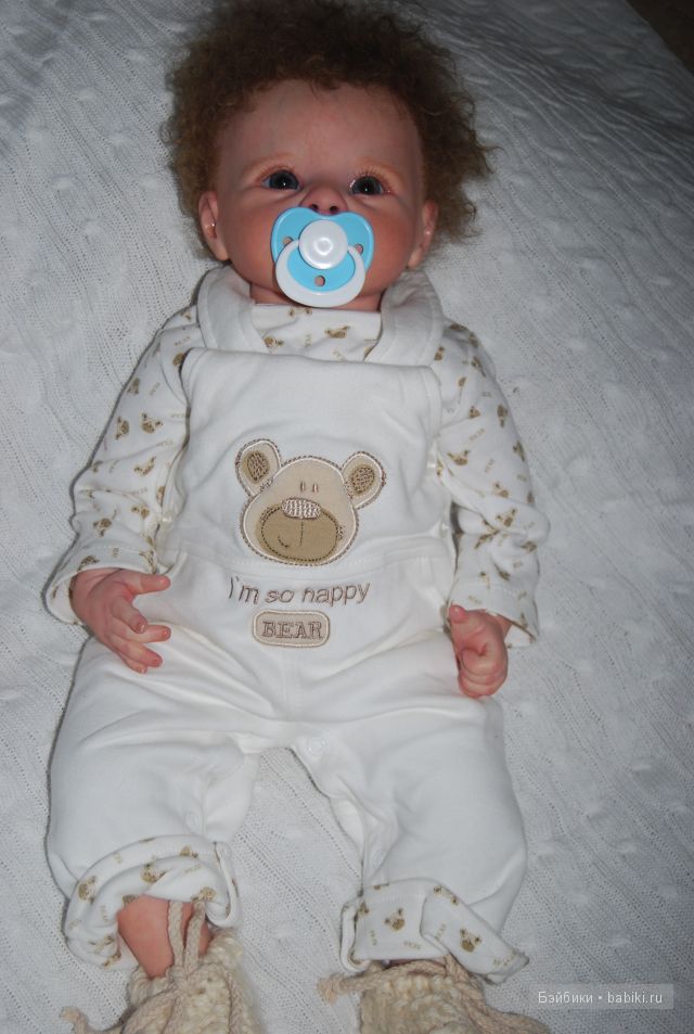 Коленька или всё-таки Оленька. Кукла-реборн от художника-реборниста Светланы Преображенской (фото 3)