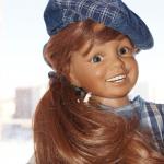 Юша - лучик солнечного света. Коллекционная кукла Uschi от Heidi Plusczok №187