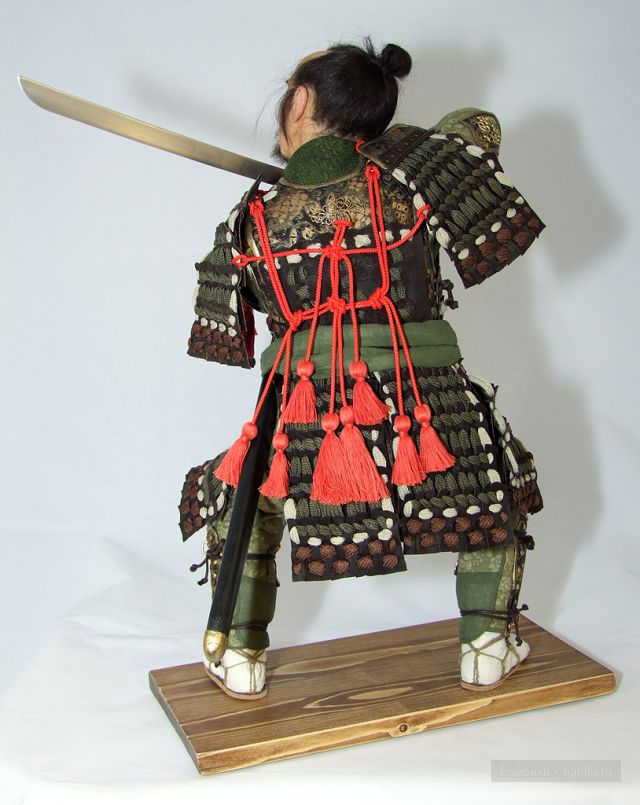 Самурай, автор Наталия Зотова, авторская кукла