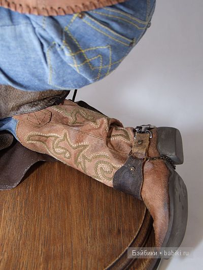 Ковбой, 2012. Авторская кукла Наталии Зотовой