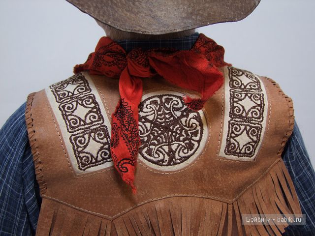 Ковбой, 2012. Авторская кукла Наталии Зотовой