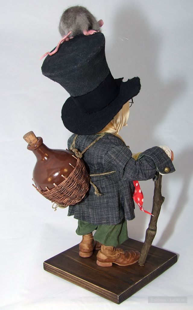 Пилигримы, авторская кукла Наталии Зотовой