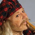 Шотландец от Наталии Зотовой. Авторская кукла ручной работы