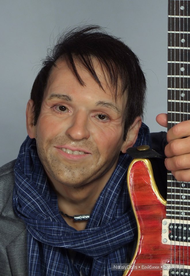 Авторская кукла Гитарист от Наталии Зотовой (фото 2)