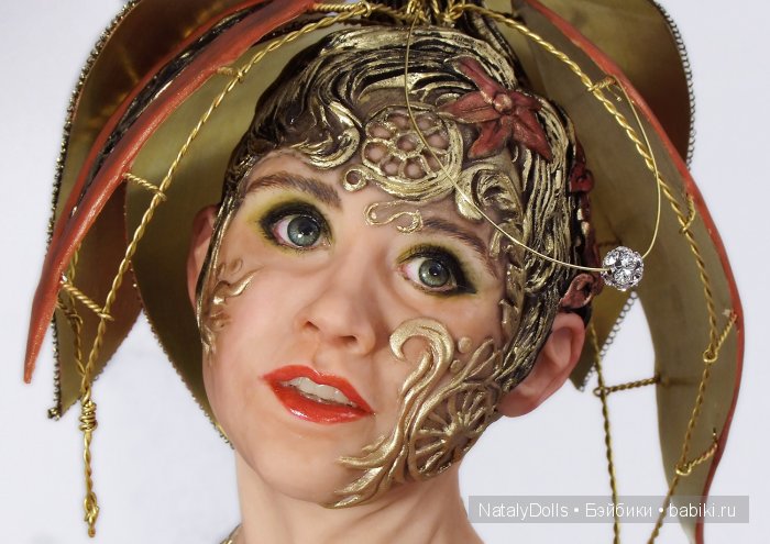 Хохлома - новая авторская кукла Наталии Зотовой (фото 2)