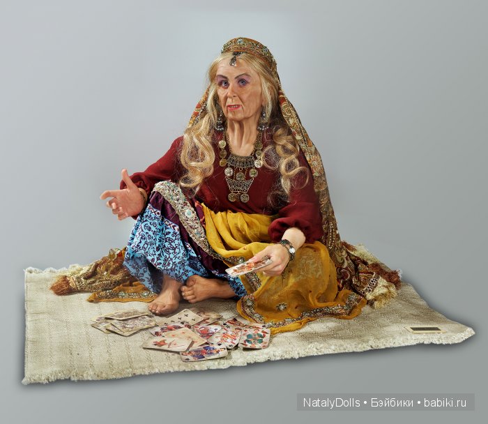 Гадалка - новая художественная кукла ручной работы Наталии Зотовой