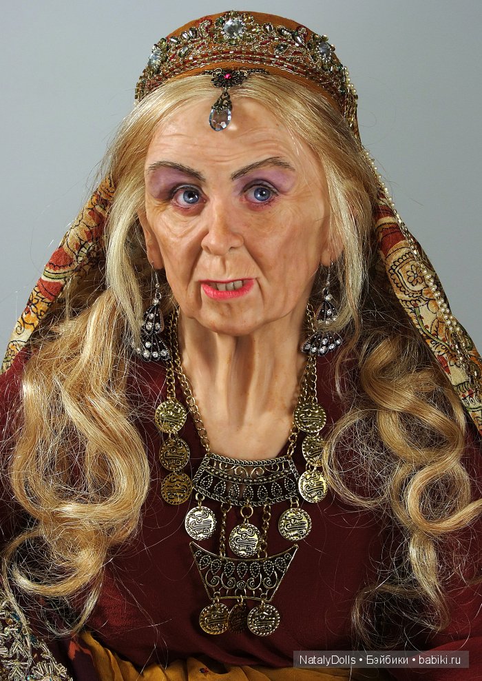 Гадалка - новая художественная кукла ручной работы Наталии Зотовой (фото 2)