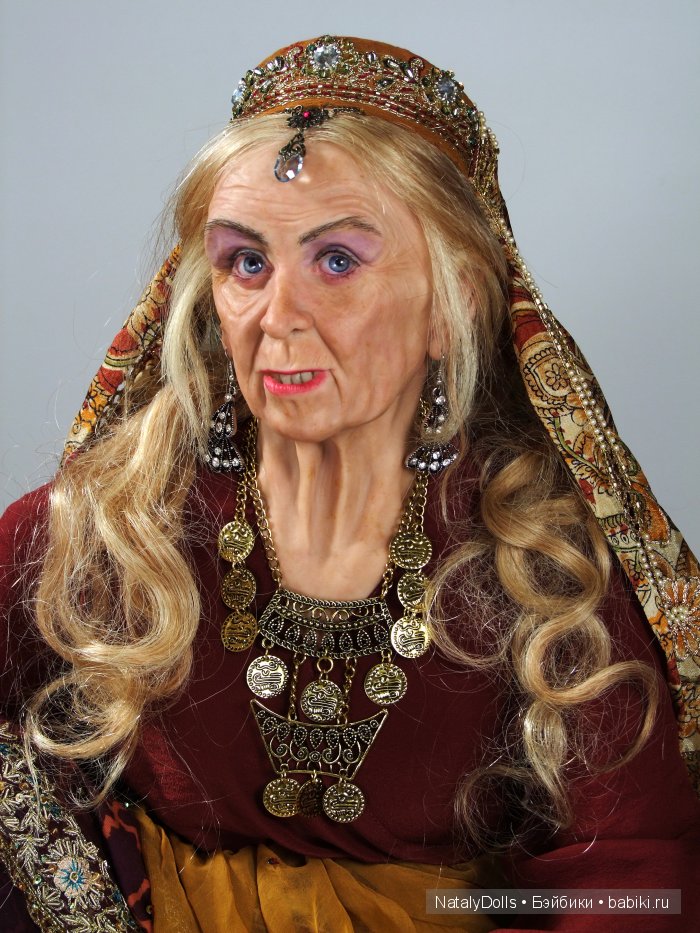 Гадалка - новая художественная кукла ручной работы Наталии Зотовой