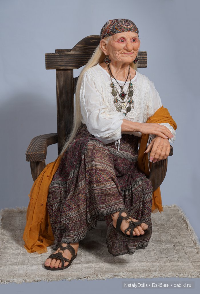 Та, которая была прекрасной Джокондой - авторская кукла Наталии Зотовой (фото 4)