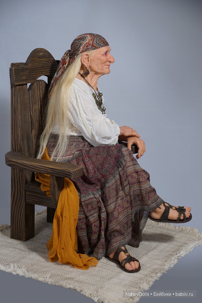 Та, которая была прекрасной Джокондой - авторская кукла Наталии Зотовой (фото 3)
