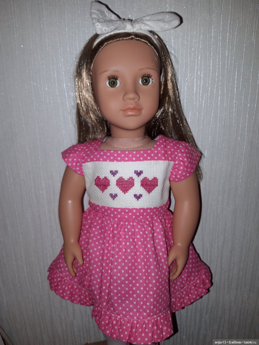 Arlee and Bina Our Generation dolls 18" твердонабивные куклы