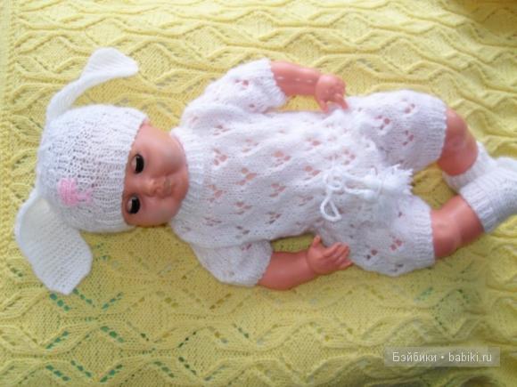 Кукла реборн антонио хуан урсула. Куклы реборн в вязаных нарядах. Одежда для реборна вязаная. Вязаные комплекты для новорожденных. Одежда для реборна вязаная.