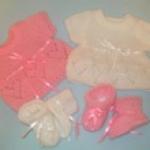 Бело-розовое настроение. Одежда для кукол своими руками