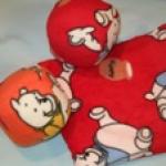 У нас уже холодно...достаём швейную машину