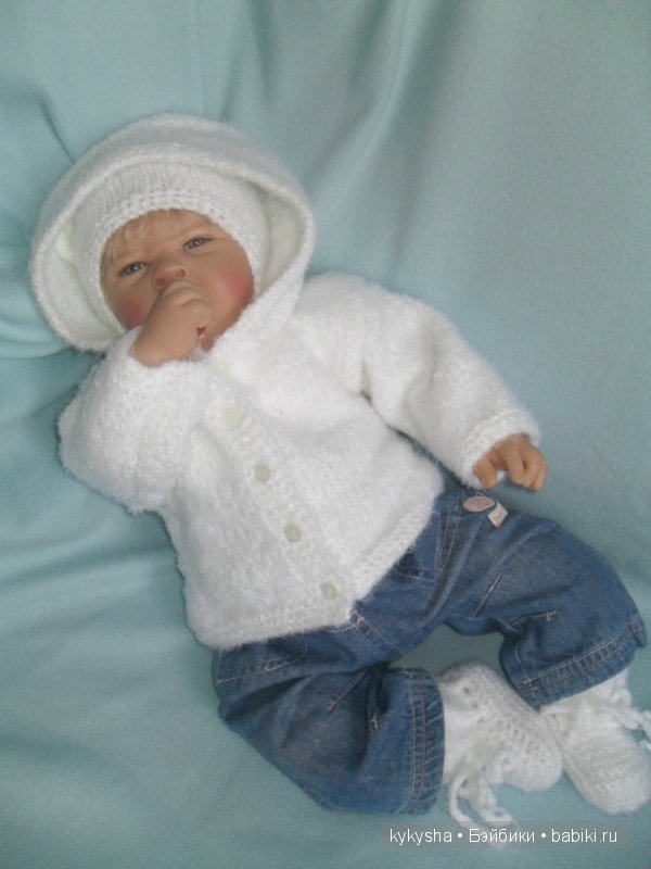 Белый мишка-Лерочка — Одежда и обувь для кукол своими руками: фото (фото 3)