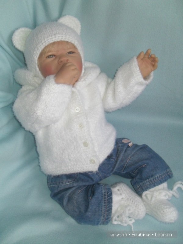 Белый мишка-Лерочка — Одежда и обувь для кукол своими руками: фото (фото 5)