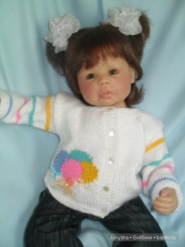 Разноцветные полоски — Одежда и обувь для кукол своими руками: фото (фото 7)