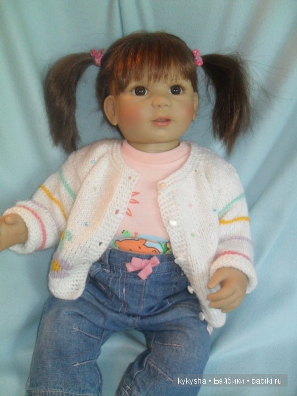 Разноцветные полоски — Одежда и обувь для кукол своими руками: фото (фото 3)
