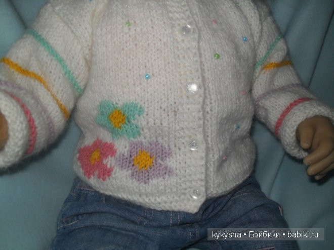 Разноцветные полоски — Одежда и обувь для кукол своими руками: фото (фото 5)