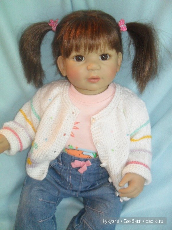 Разноцветные полоски — Одежда и обувь для кукол своими руками: фото (фото 4)