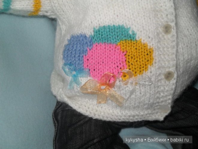 Разноцветные полоски — Одежда и обувь для кукол своими руками: фото (фото 8)