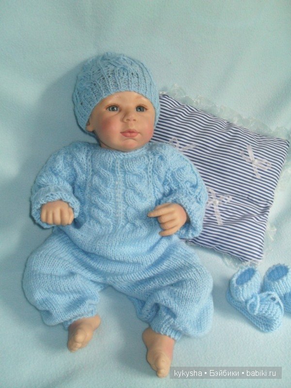 Костюмчик, как облачко | Бэйбики Костюмчик, как облачко — Одежда и обувь для кукол своими руками: фото (фото 7)
