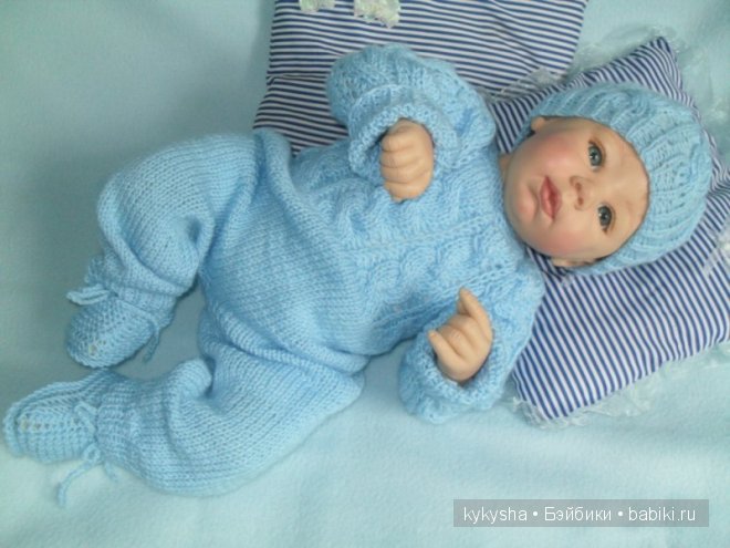 Костюмчик, как облачко | Бэйбики Костюмчик, как облачко — Одежда и обувь для кукол своими руками: фото