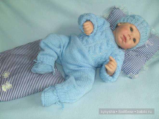 Костюмчик, как облачко | Бэйбики Костюмчик, как облачко — Одежда и обувь для кукол своими руками: фото (фото 6)