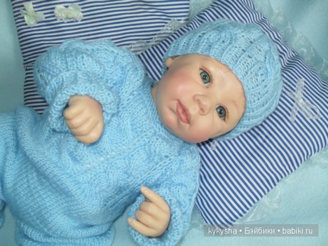 Костюмчик, как облачко | Бэйбики Костюмчик, как облачко — Одежда и обувь для кукол своими руками: фото (фото 3)