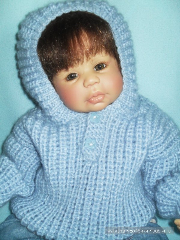 Мои вязалочки для кукол. Сине-голубая тема | Бэйбики Мои вязалочки для кукол. Сине-голубая тема (фото 3)