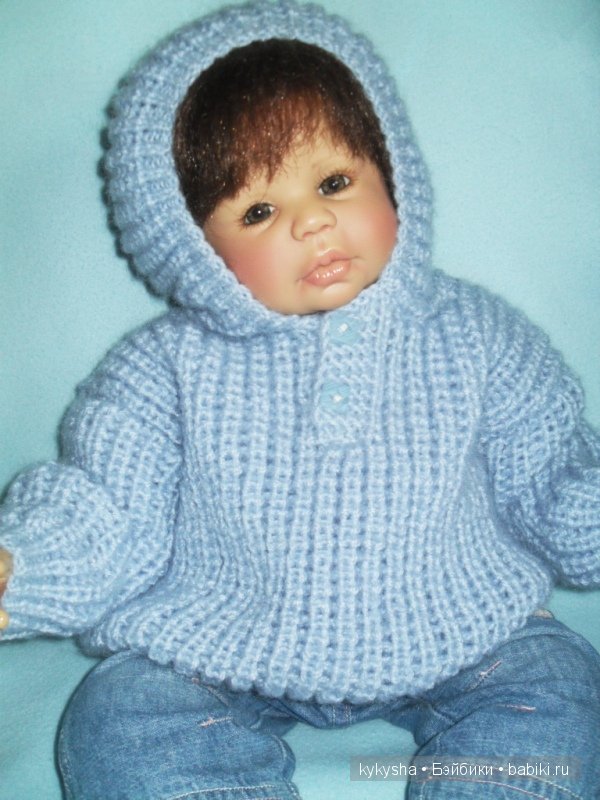 Мои вязалочки для кукол. Сине-голубая тема | Бэйбики Мои вязалочки для кукол. Сине-голубая тема (фото 2)