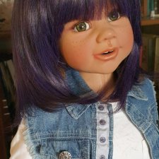Продается новый парик для больших кукол Моники Левениг