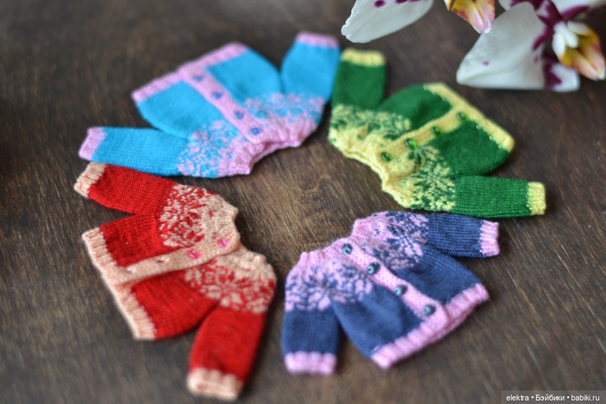 Elektra — Вязанная одежда для кукол бжд (puki