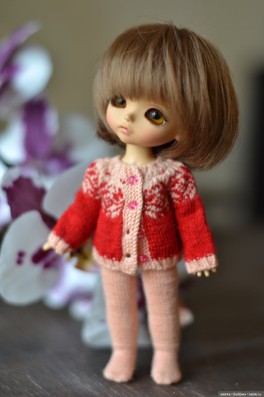 Elektra — Вязанная одежда для кукол бжд (puki (фото 5)