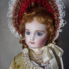 Репродукция старинной французской модной куклы Jumeau