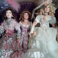 Коллекционные фарфоровые куклы Kathlen Hill