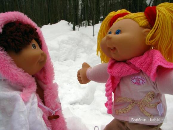 Снежная Сказка. Куклы Cabbage Patch Kids