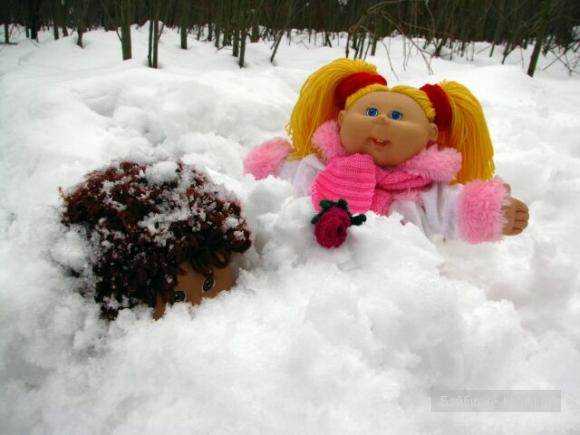 Снежная Сказка. Куклы Cabbage Patch Kids
