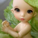 Люсиль, крошка-эльфик БЖД . Ребенок из капусты.