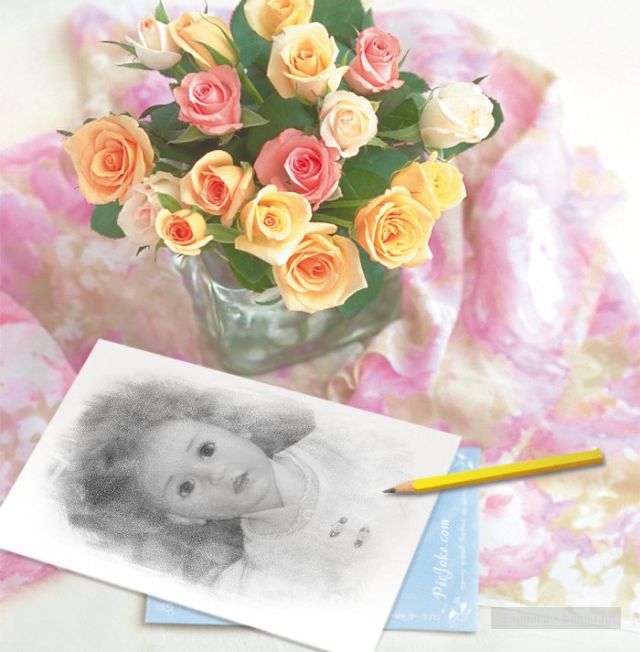 Ах, глаза у синеглазки, вы у неба взяли краски! Кристина от Сисель Б. Скилле