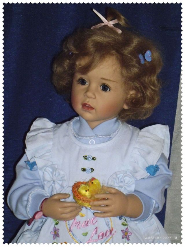 Ах, глаза у синеглазки, вы у неба взяли краски! Кристина от Сисель Б. Скилле