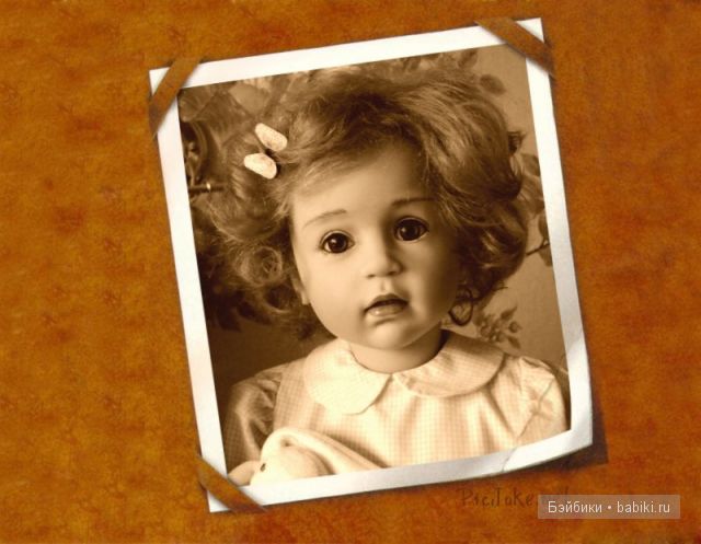 Ах, глаза у синеглазки, вы у неба взяли краски! Кристина от Сисель Б. Скилле