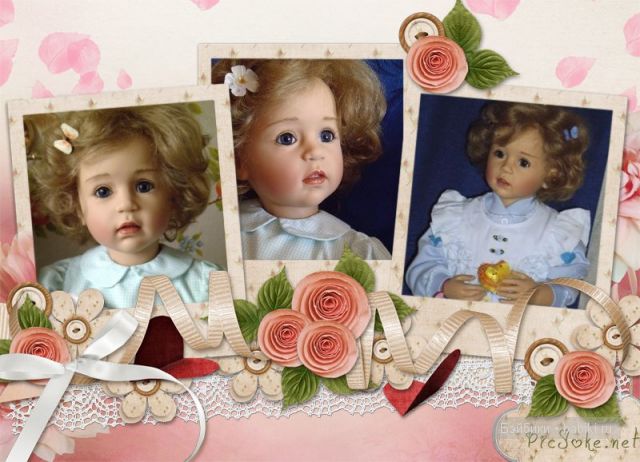 Ах, глаза у синеглазки, вы у неба взяли краски! Кристина от Сисель Б. Скилле