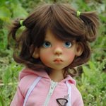 Первый выезд Лайлочки за город. Layla by kaye Wiggs