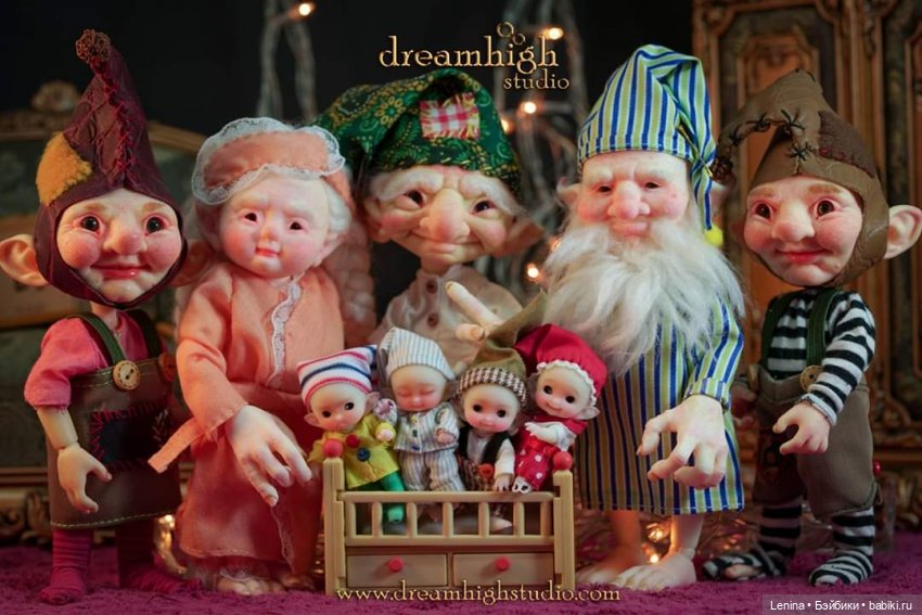 Новые микро-бжд 4.5см от DreamHigh Studio (фото 2)