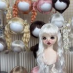 Продаю парик Awen 1/6 для голов 16-16.4см