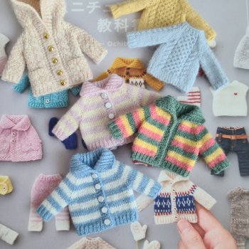 Свитерочки из тонкой шерсти для кукол обитсу 11 (небольшая помощь начинающим)