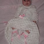 Крестильное платье для малышки