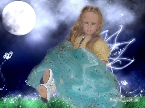 Новогоднее путешествие — Фарфоровые куклы Ruth Treffeisen (Рут Треффейсен): авторские (фото 5)