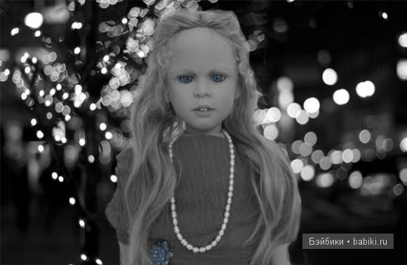 Новогоднее путешествие — Фарфоровые куклы Ruth Treffeisen (Рут Треффейсен): авторские